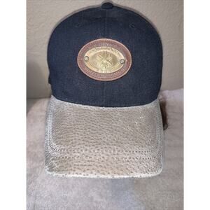 Vintage Salt Lake 2002 Official Olympic Winter Games Adjustable Blk/Gray Cap